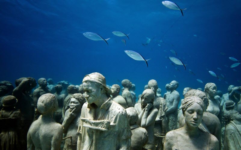 كانكون أول متحف غارق تحت الماء